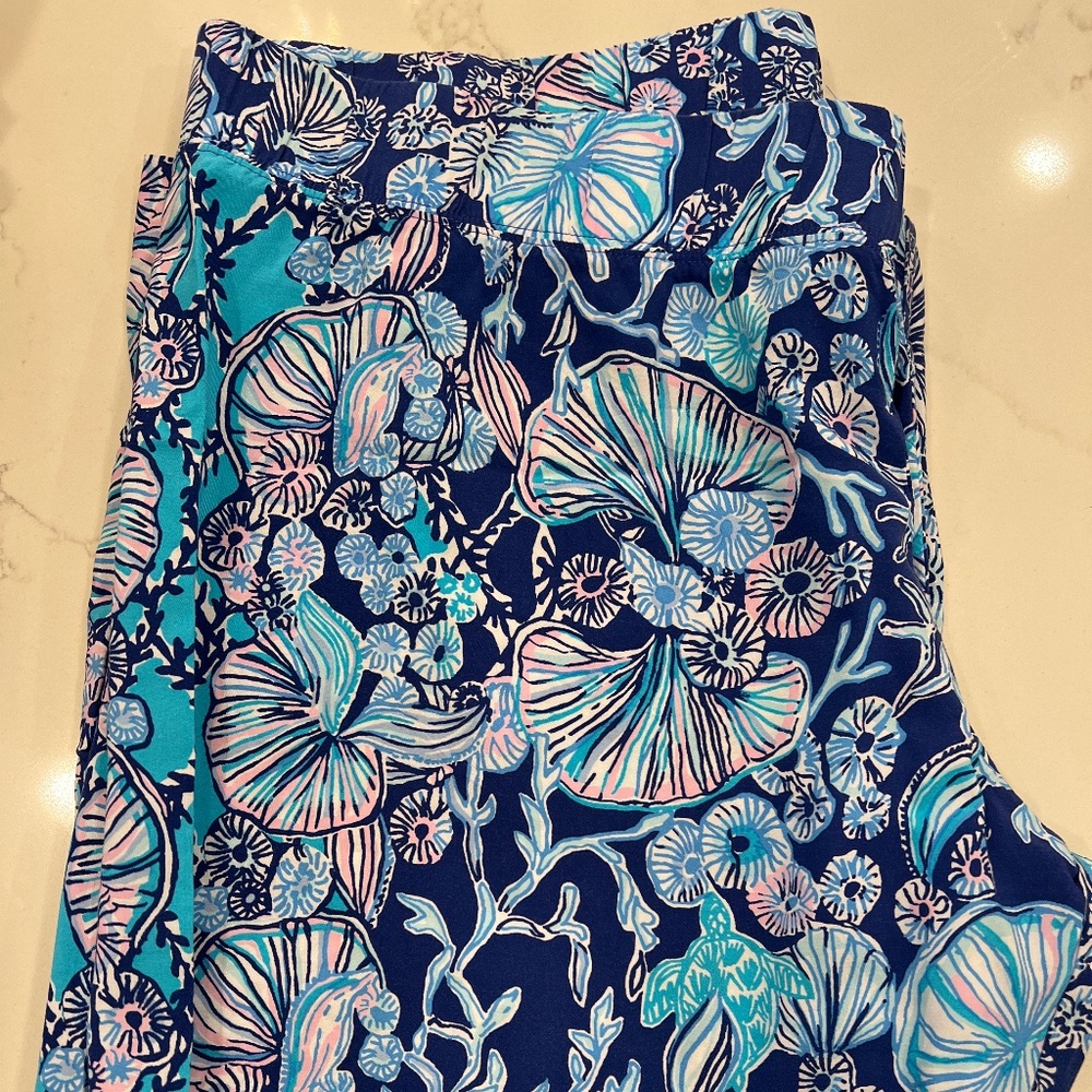 Printed Pant Jellyfish Details